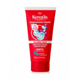Бальзам-уход IRIS Keratin program 180мл hair therapy туба