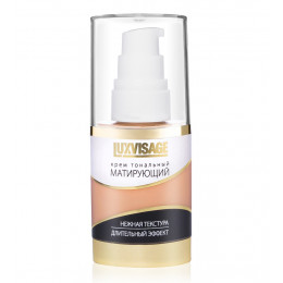 Крем тональный LUX visage № 04 матирующий, 35гр Крем тональный LUX visage № 04 матирующий, 35гр