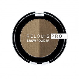 Тени для бровей Relouis Pro Brow Powder 3г №01 BLONDE NEW