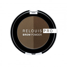 Тени для бровей Relouis Pro Brow Powder 3г №02 TAUPE NEW