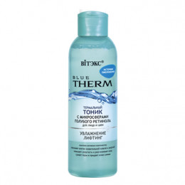 Тоник для лица, шеи и декольте Витэкс Blue therm с микросферами голубого ретинола 150 мл